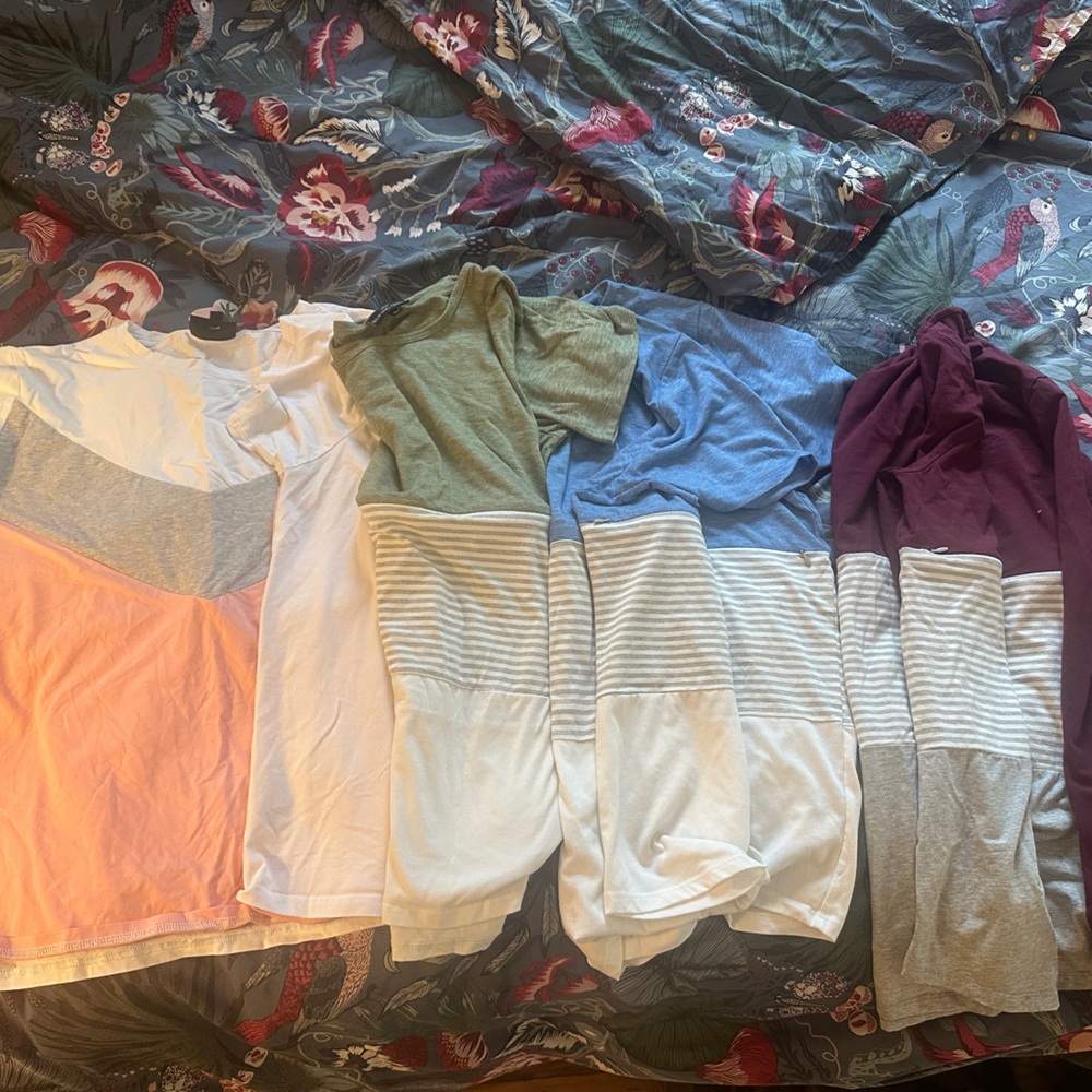 Lot of (4) BARELY WORN Nursing Queen nursing tops